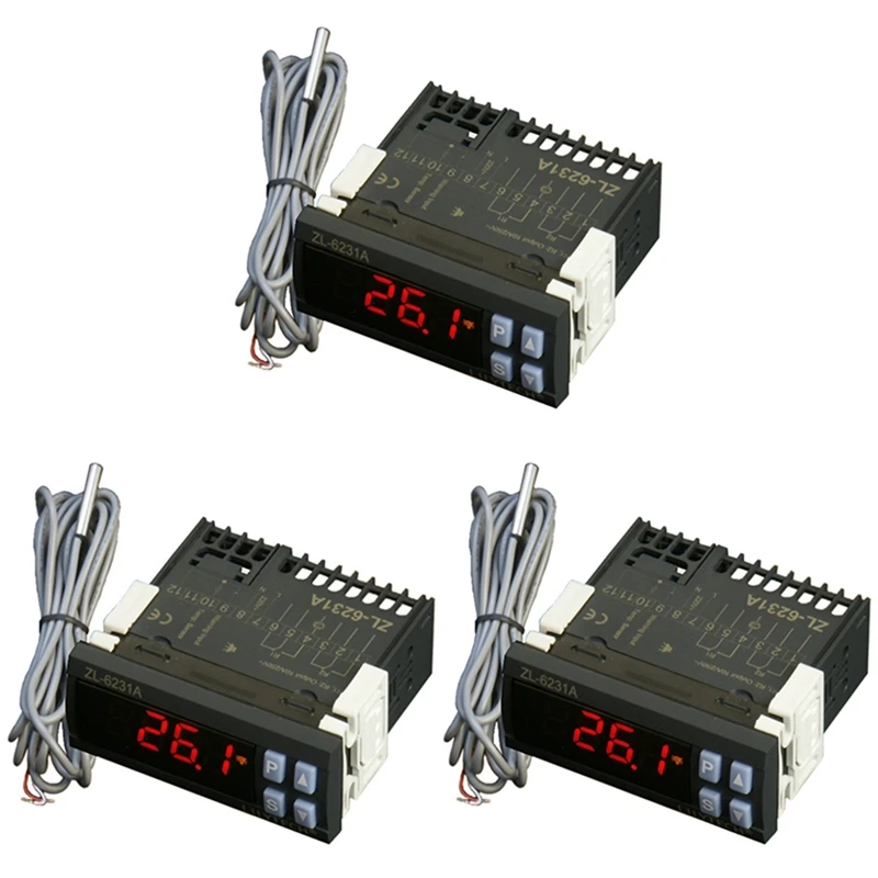 HLZS-3X LILYTECH ZL-6231A, контроллер инкубатора, термостат с многофункциональным таймером
HLZS-3X LILYTECH ZL-6231A, контроллер инкубатора, термостат с многофункциональным таймером