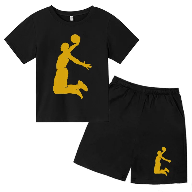 young children basketball sets Clothes child girl boys clothes two-piece branded polyester print T-shirt 2022 popular summer
young children basketball sets Clothes child girl boys clothes two-piece branded polyester print T-shirt 2022 popular summer