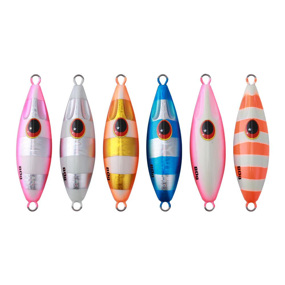 AOCLU 30g 40g 60g 80g Slow Bee Jigging Lure Slow Fall Metal Jig Saltwater Fishing Lure Shore Jigging Bait
AOCLU 30g 40g 60g 80g Slow Bee Jigging Lure Slow Fall Metal Jig Saltwater Fishing Lure Shore Jigging Bait