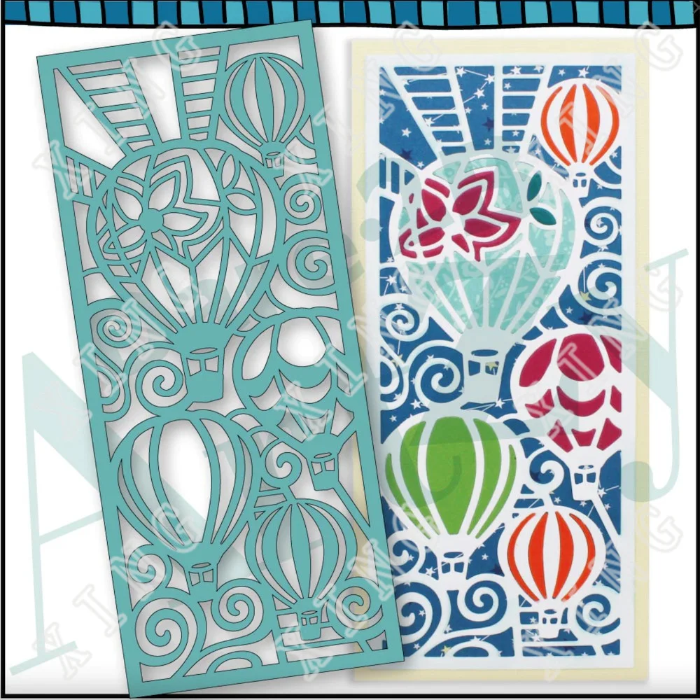 New Hot Air Balloon Slimline Metal Cutting Dies Scrapbook Diary Decoration Stencil Embossing Template Diy Greeting Card Handmade
New Hot Air Balloon Slimline Metal Cutting Dies Scrapbook Diary Decoration Stencil Embossing Template Diy Greeting Card Handmade