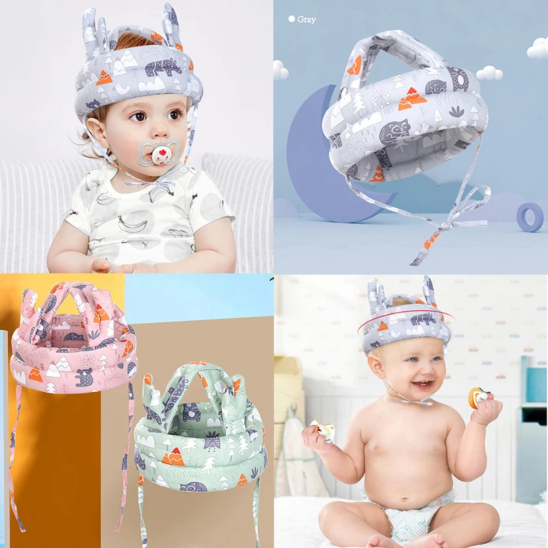 Toddler Baby Boy Girl Anti-collision Cap Kids Safe Care Helmet Head Protection Hat Soft Adjustable Headgear Walk Crash casquette
Toddler Baby Boy Girl Anti-collision Cap Kids Safe Care Helmet Head Protection Hat Soft Adjustable Headgear Walk Crash casquette