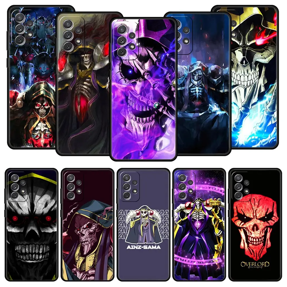 

Overlord Anime For Samsung Galaxy A51 A71 A21S A12 A11 A31 A41 A01 A03s A52 A32 A22 A13 A14 A23 A33 A53 A73 5G Phone Case Cover