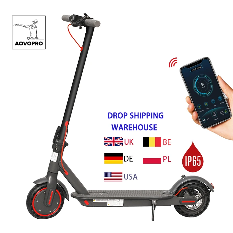 AOVO Pro EU UK Warehouse Smart Scooty E-Scooter Wholesale Foldable patinete electrico 10.5AH 350W Adult Electric Scooter
AOVO Pro EU UK Warehouse Smart Scooty E-Scooter Wholesale Foldable patinete electrico 10.5AH 350W Adult Electric Scooter