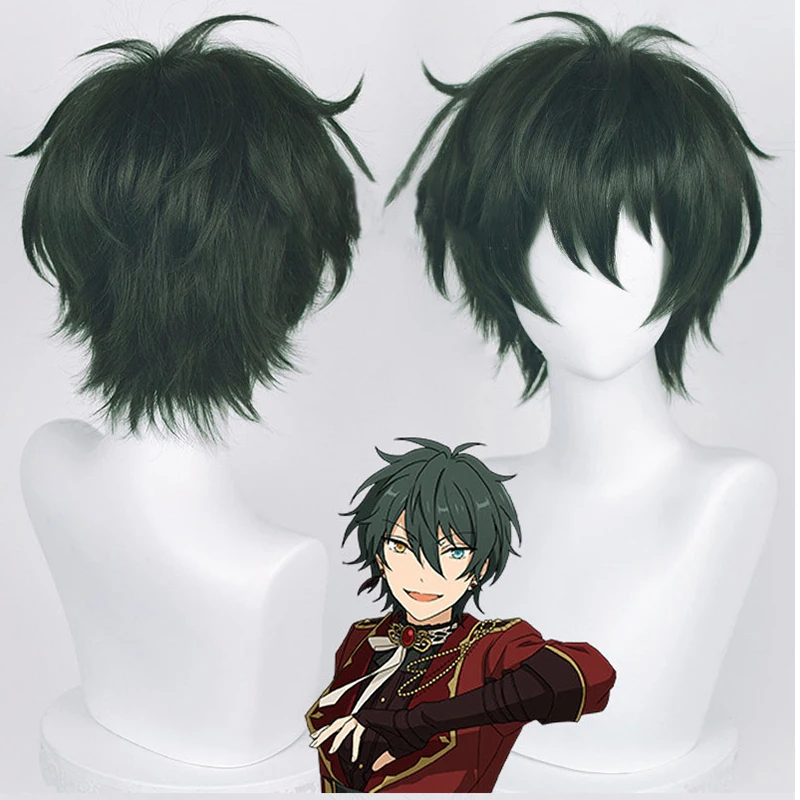 Парик для косплея Kagehira Mika, термостойкий, с короткими темно-зелеными синтетическими волосами, с шапочкой
Парик для косплея Kagehira Mika, термостойкий, с короткими темно-зелеными синтетическими волосами, с шапочкой
