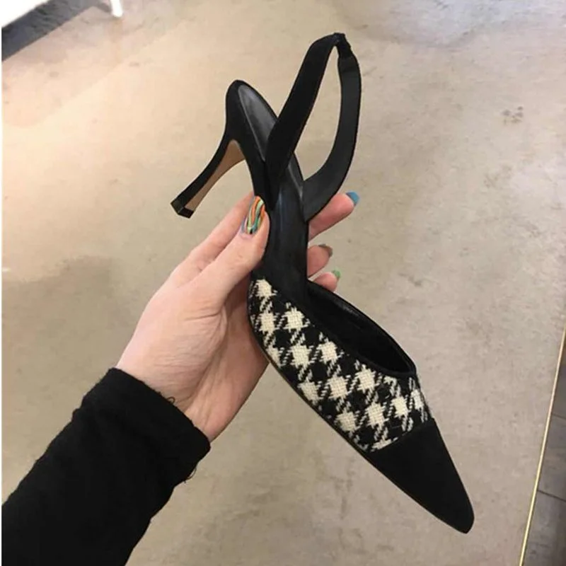 Sandals Women's 2022 New Summer Pointed Sandals Women's Thin Heel Middle Heel High Heel Shoes Fashion Women's Shoes Pumps
Sandals Women's 2022 New Summer Pointed Sandals Women's Thin Heel Middle Heel High Heel Shoes Fashion Women's Shoes Pumps