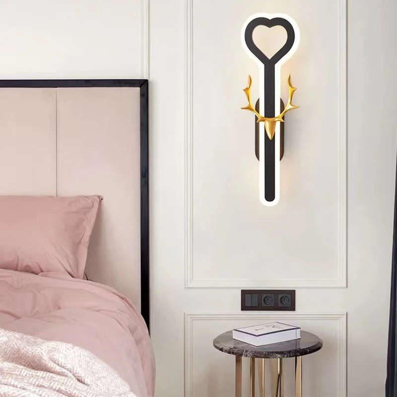 Modern Nordic LED Antlers Flower Wall Lamps Black Minimalist Light for Home Living Room Bathroom Bedroom Bedside Cabinet Decor
Modern Nordic LED Antlers Flower Wall Lamps Black Minimalist Light for Home Living Room Bathroom Bedroom Bedside Cabinet Decor