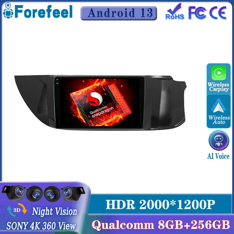 Android13 Qualcomm Snapdragon For SUZUKI Alto K10 2015-2018 Head Unit Multimedia Player GPS Navigation No 2din DVD Wifi BT QLED
Android13 Qualcomm Snapdragon For SUZUKI Alto K10 2015-2018 Head Unit Multimedia Player GPS Navigation No 2din DVD Wifi BT QLED