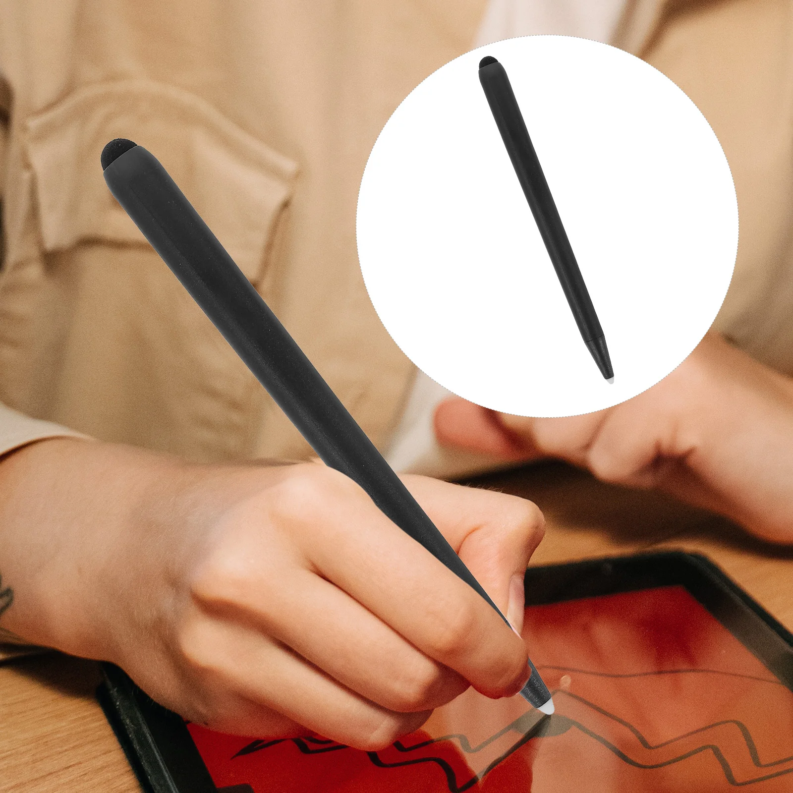 Сенсорный стилус для сенсорного экрана, 2 шт., электронный экран, металлическая ручка для письма