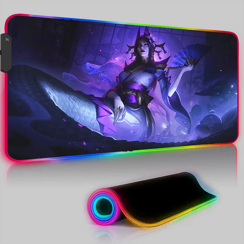 RGB Mouse Pad LED Gaming Cassiopeia League Of Legends Luminous Soft Anti-skid HD Computer Desk Accessories Game Mats Mousepad
RGB Mouse Pad LED Gaming Cassiopeia League Of Legends Luminous Soft Anti-skid HD Computer Desk Accessories Game Mats Mousepad