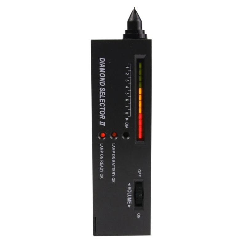 Jeweler Diamonds Tester Professional Diamonds Gemstones Selector Portable LED-Indicator Diamonds Tester Moissanite-Test R7UA
Jeweler Diamonds Tester Professional Diamonds Gemstones Selector Portable LED-Indicator Diamonds Tester Moissanite-Test R7UA