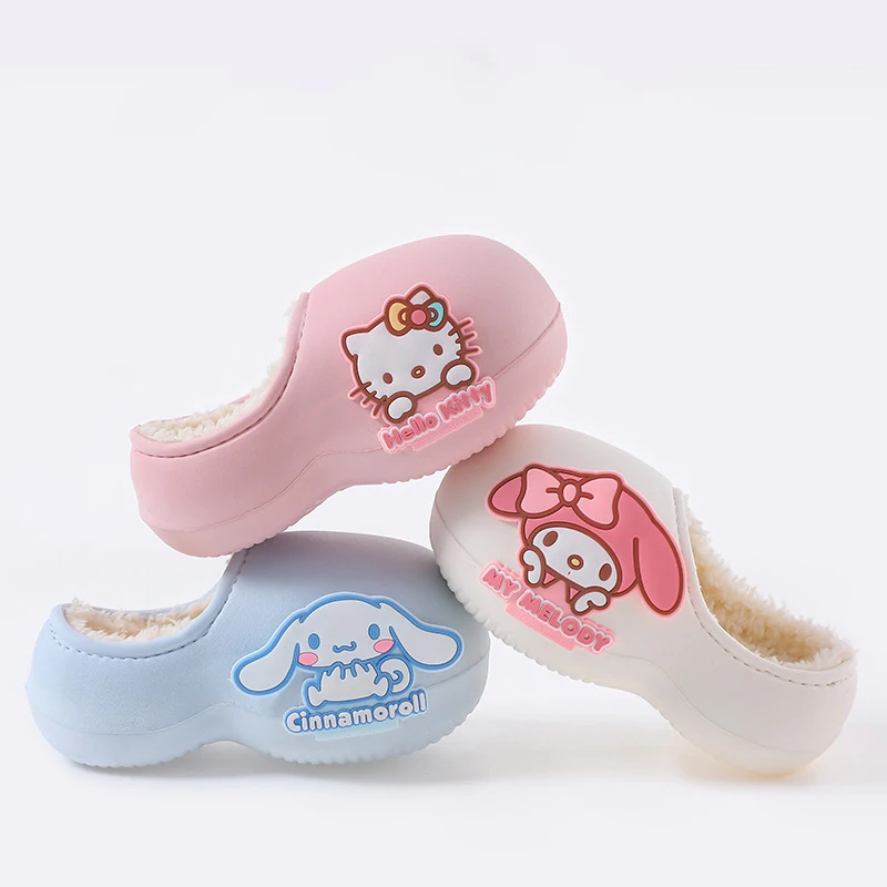 Симпатичные Детские и взрослые хлопковые тапочки Sanrios с аниме Kawaii My Melody Hello Kittys, зимние детские тапочки Kuromi Cinnamoroll, 25 см
Симпатичные Детские и взрослые хлопковые тапочки Sanrios с аниме Kawaii My Melody Hello Kittys, зимние детские тапочки Kuromi Cinnamoroll, 25 см