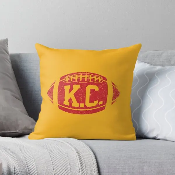 Kc Retro Football Yellow Printing Throw Pillow Cover Soft Throw Decorative Car Bedroom Home Case Bed Decor Pillows not include
Kc Retro Football Yellow Printing Throw Pillow Cover Soft Throw Decorative Car Bedroom Home Case Bed Decor Pillows not include