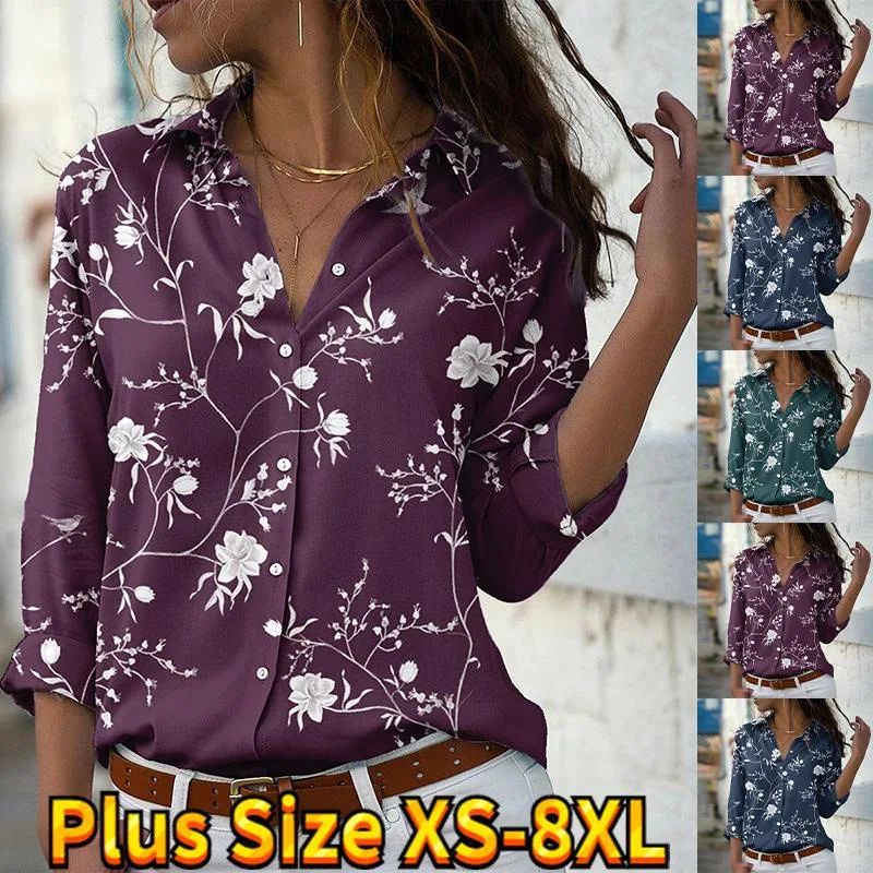 Plus Size Fashion Long Sleeve Polo Neck Shirt 2023 Button Elegant Print Pullover Spring/Summer New Women's Slim Fit Top
Plus Size Fashion Long Sleeve Polo Neck Shirt 2023 Button Elegant Print Pullover Spring/Summer New Women's Slim Fit Top