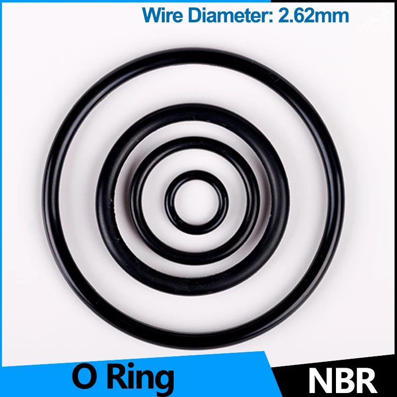 NBR Rubber O Sealing Ring Gasket Nitrile Washers for Car Auto Vehicle Repair Professional Plumbing, Air Gas Connections WD2.62
NBR Rubber O Sealing Ring Gasket Nitrile Washers for Car Auto Vehicle Repair Professional Plumbing, Air Gas Connections WD2.62