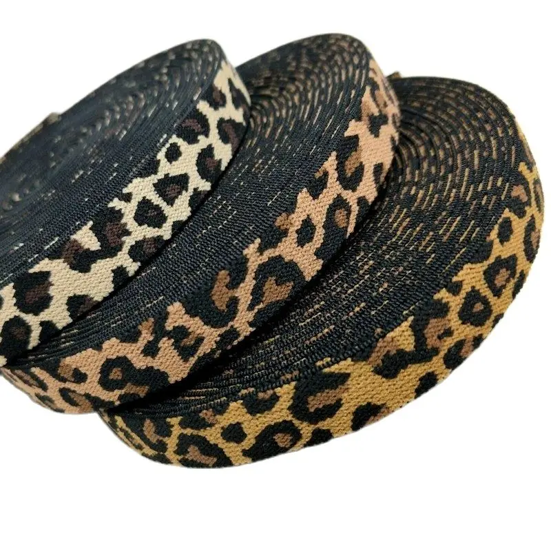 HL 15MM Width 2/5 Meters Leopard Elastic Band DIY Garment Accessories For Making Headband
HL 15MM Width 2/5 Meters Leopard Elastic Band DIY Garment Accessories For Making Headband