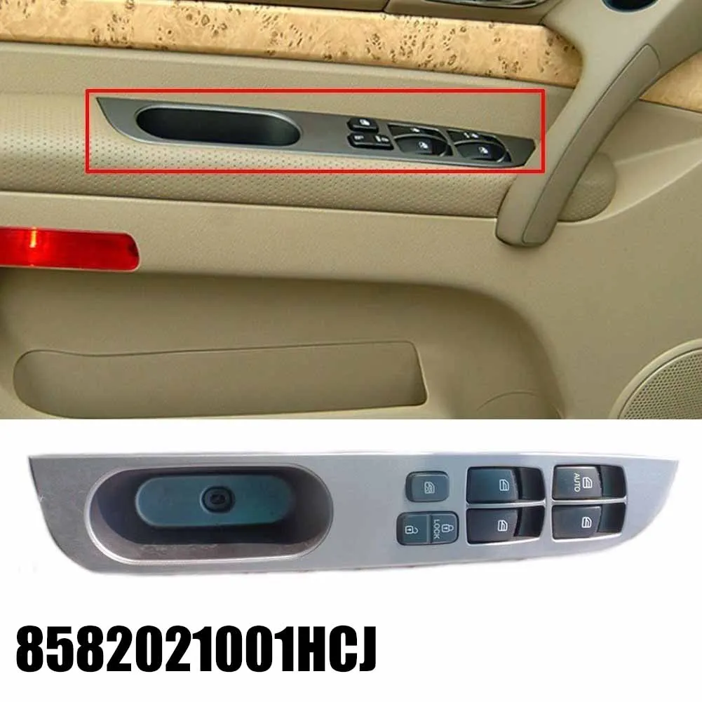 Power Glass Main Switch 8582021001HCJ For Ssangyong Rodius Stavic 2005-2012 LH Main Driver's Window Switch Car Accessories
Power Glass Main Switch 8582021001HCJ For Ssangyong Rodius Stavic 2005-2012 LH Main Driver's Window Switch Car Accessories