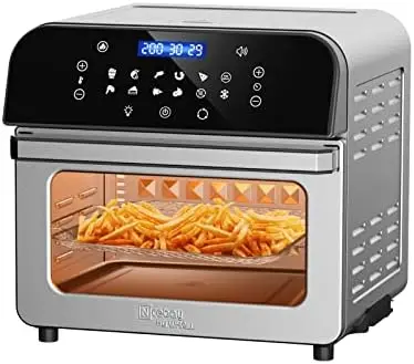 Air Fryer Oven,12QT 12-in-1 Air Fryer Convection Oven,Rotisserie,Roast,Bake,Dehydrate,12 Cooking Presets,Digital Touchscreen,Sta 
Air Fryer Oven,12QT 12-in-1 Air Fryer Convection Oven,Rotisserie,Roast,Bake,Dehydrate,12 Cooking Presets,Digital Touchscreen,Sta
