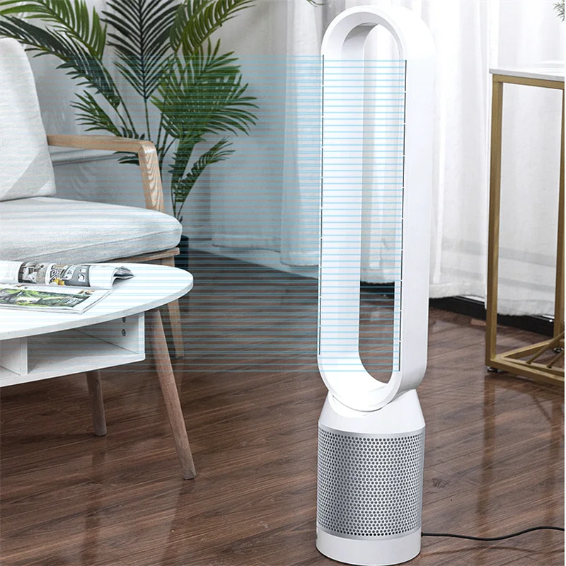 

Air Purification Circulation Bladeless Fan Ultra-Quiet Dormitory Desk Floor Electric Fan Tower Fan Bladeless Fan Room Fan