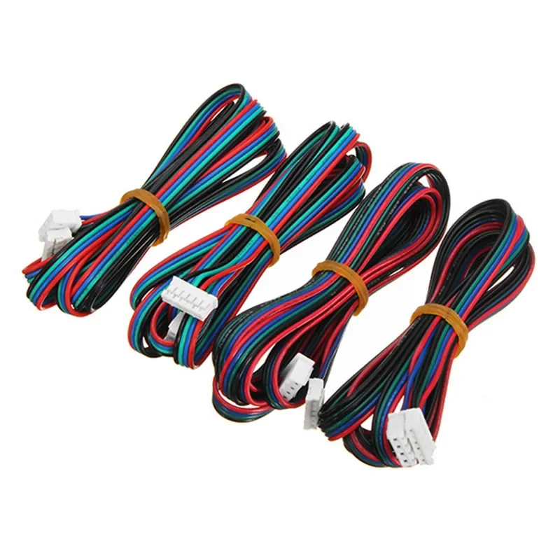 4 шт., кабель шагового двигателя для 3D-принтера NEMA 17, 100/200/300 см
4 шт., кабель шагового двигателя для 3D-принтера NEMA 17, 100/200/300 см