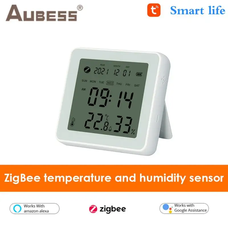 Tuya Temperature Humidity Sensor For Smart Home Work With Alexa Google Assistant Smart Life APP ZigBee Smart Remote Monitor
Tuya Temperature Humidity Sensor For Smart Home Work With Alexa Google Assistant Smart Life APP ZigBee Smart Remote Monitor