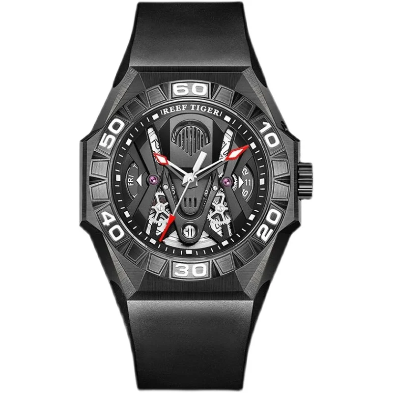 Men's waterproof fully automatic mechanical watch, sports genuine
Men's waterproof fully automatic mechanical watch, sports genuine