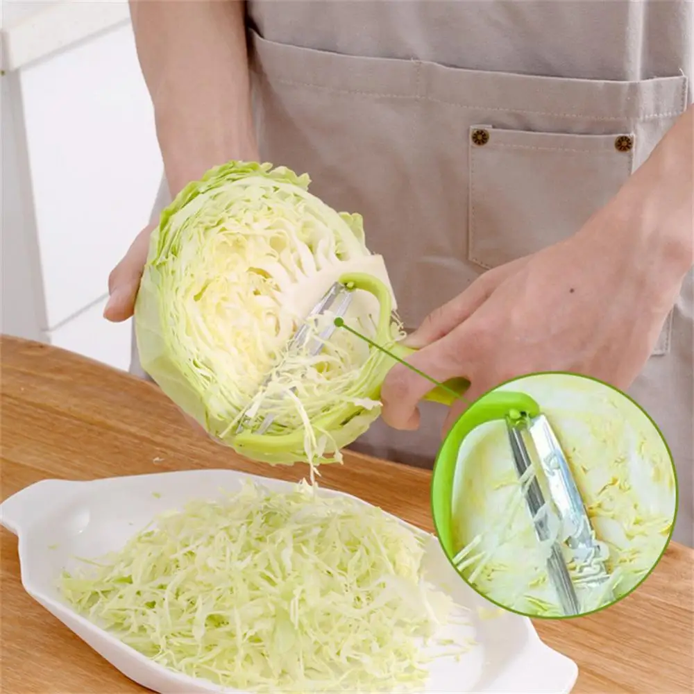 Green Cabbage Shredder Peeler Fruit Vegetable Melon Potato Carrot Cucumber Multifunction Grater Peeler Slice Home Kitchen Tool
Green Cabbage Shredder Peeler Fruit Vegetable Melon Potato Carrot Cucumber Multifunction Grater Peeler Slice Home Kitchen Tool