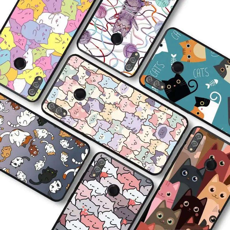 Cartoon Cute Cats Phone Case For Huawei honor 10Lite 10i 20 8x 10 for Honor 9lite 9xpro Back Coque
Cartoon Cute Cats Phone Case For Huawei honor 10Lite 10i 20 8x 10 for Honor 9lite 9xpro Back Coque