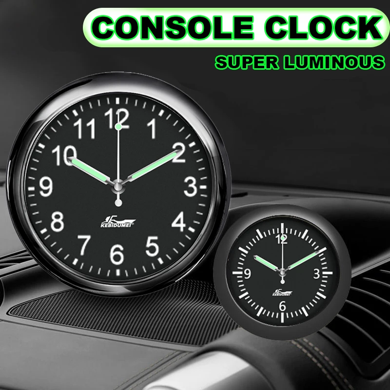43MM 40MM Car Clock Ornaments Car High-End Luminous Timetable Car Stick-Type Electronic Watch Creative Quartz Clock
43MM 40MM Car Clock Ornaments Car High-End Luminous Timetable Car Stick-Type Electronic Watch Creative Quartz Clock