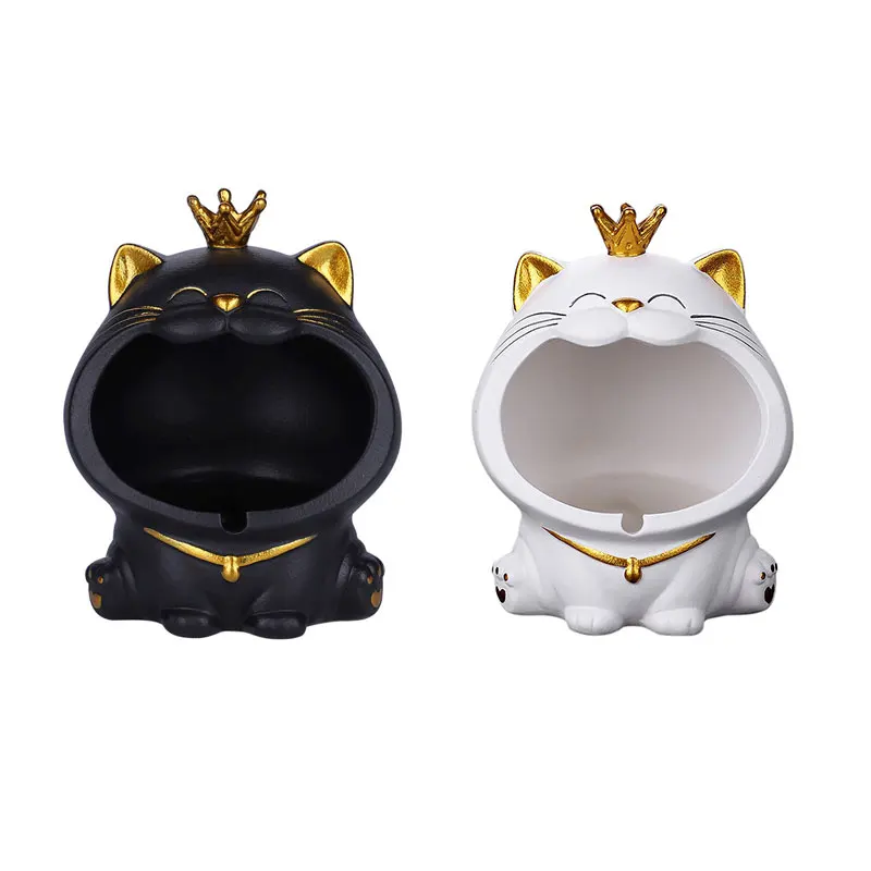 Home Cartoon Cat Ashtray Cute Creative Car Anti Fly Ash Ashtray Large Capacity Living Room Desktop Decoration Gift
Home Cartoon Cat Ashtray Cute Creative Car Anti Fly Ash Ashtray Large Capacity Living Room Desktop Decoration Gift