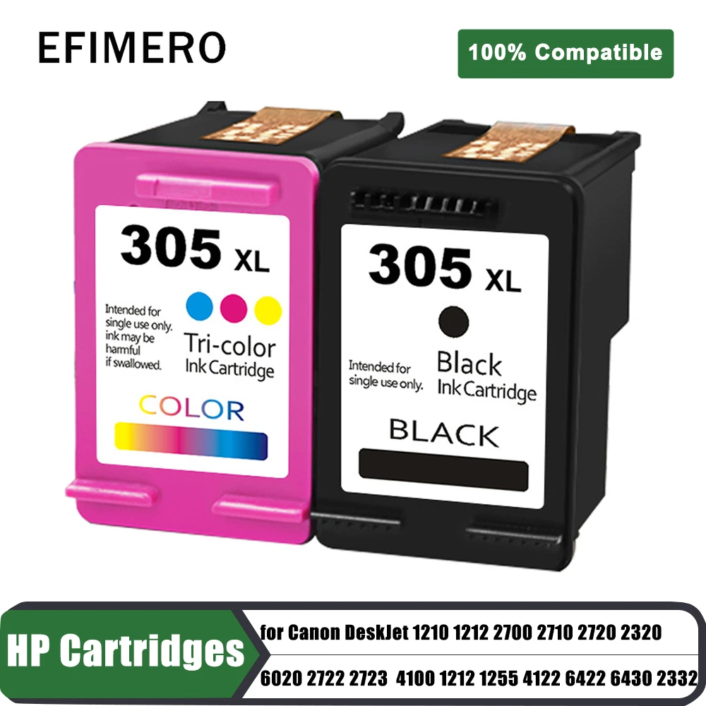 HP305 HP 305XL Ink Cartridge Replacement for HP DeskJet Plus Series Envy Pro Series 1210 1212 4100 1212 1255 4122 6422 6430 2332
HP305 HP 305XL Ink Cartridge Replacement for HP DeskJet Plus Series Envy Pro Series 1210 1212 4100 1212 1255 4122 6422 6430 2332