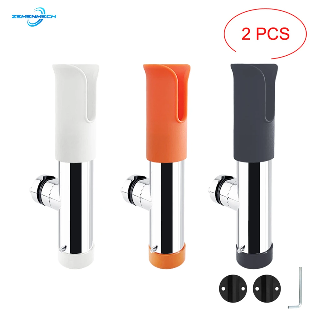 2X Stainless Steel Stand For Fishing Rod Holder With Protect Case Marine Fishing Tackle Adjustable Rail Mount Slotted Rod Holder
2X Stainless Steel Stand For Fishing Rod Holder With Protect Case Marine Fishing Tackle Adjustable Rail Mount Slotted Rod Holder