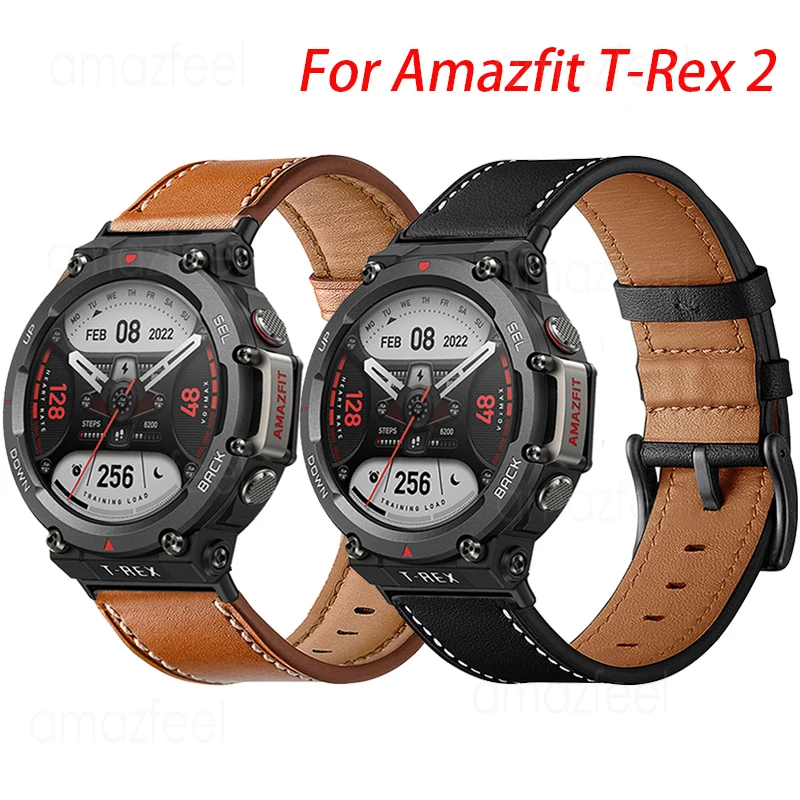 Genuine Leather Strap For Amazfit T-Rex 2 Smart Watch Band Accessories Replace Belt For Amazfit T Rex/T Rex Pro Bracelets Correa
Genuine Leather Strap For Amazfit T-Rex 2 Smart Watch Band Accessories Replace Belt For Amazfit T Rex/T Rex Pro Bracelets Correa