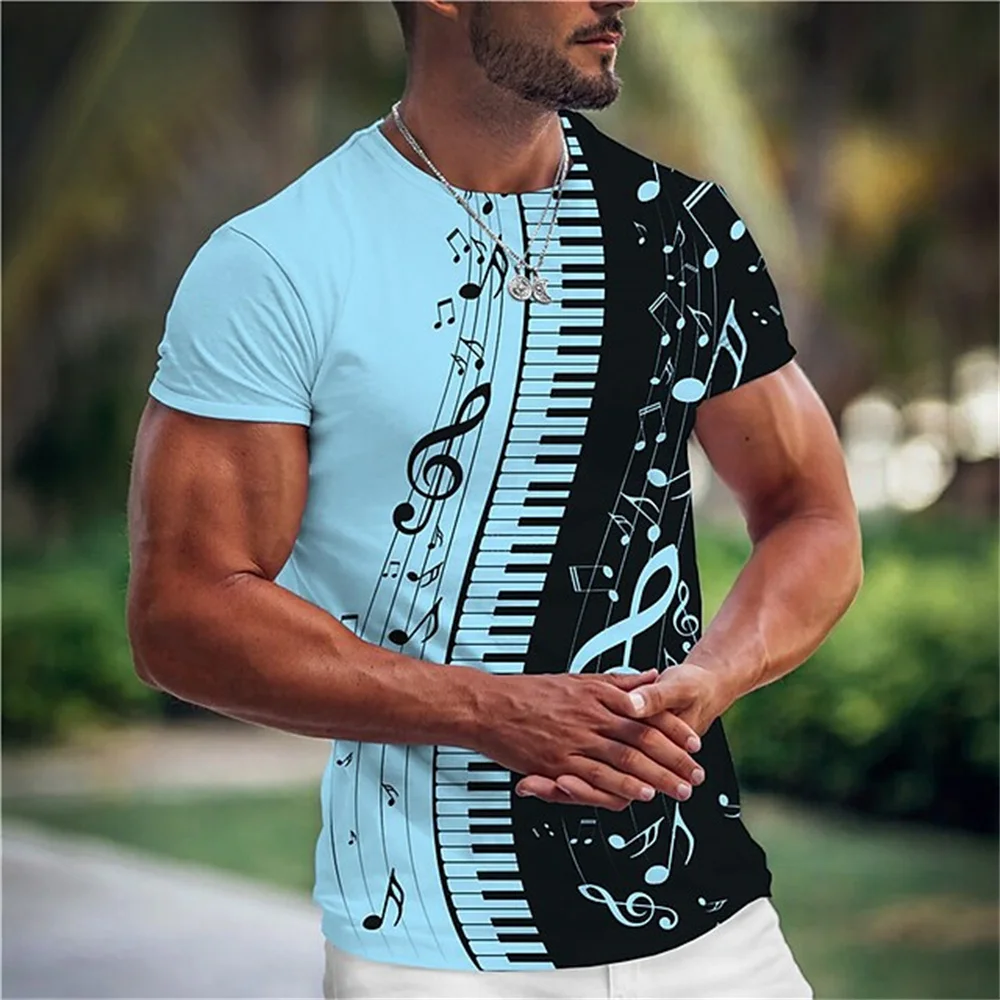 Fashion Oversized Men T-shirt Music 3d T Shirt Black White Streetwear Casual Short Sleeve Summer Men's Clothing Party Tees Tops
Fashion Oversized Men T-shirt Music 3d T Shirt Black White Streetwear Casual Short Sleeve Summer Men's Clothing Party Tees Tops