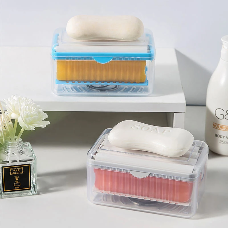 Soap Bubble Box Roller Type Soap Dish Holder For Bathroom Toliet Soap Box Plastic Storage Container With Cover Bathroom Gadgets
Soap Bubble Box Roller Type Soap Dish Holder For Bathroom Toliet Soap Box Plastic Storage Container With Cover Bathroom Gadgets