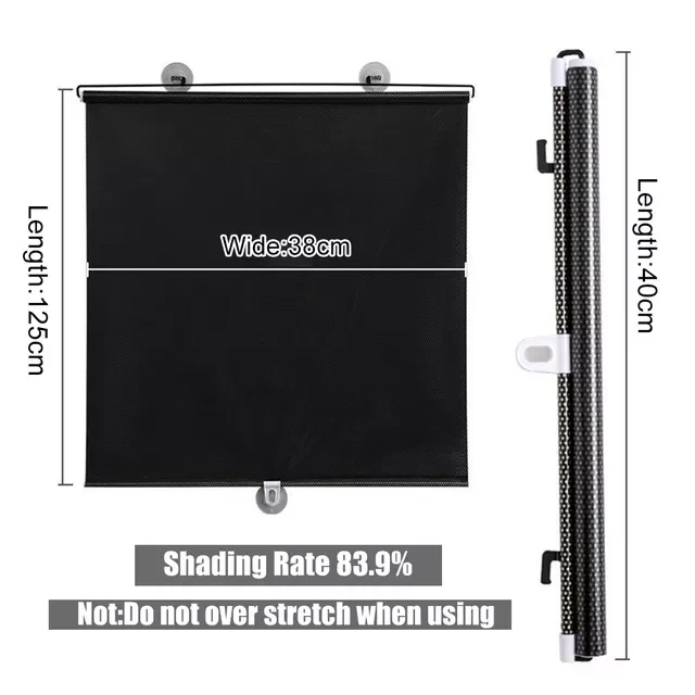 Sunshade Roller blinds Curtains Suction Cup Punch-free Blackout Curtain Retractable Window Roller Curtains for Bedroom Kitchen 
Sunshade Roller blinds Curtains Suction Cup Punch-free Blackout Curtain Retractable Window Roller Curtains for Bedroom Kitchen