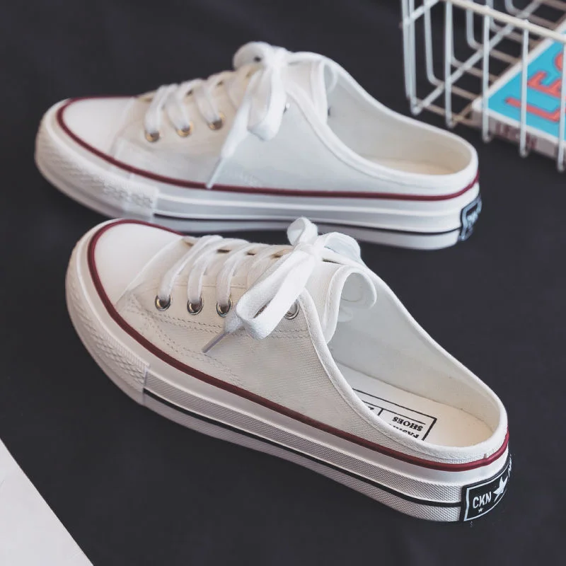 2021 New Summer Spring No Heel Canvas Shoes Women's Student's Korean Versatile Lazy Board Shoes Half Drag Small White Shoes
2021 New Summer Spring No Heel Canvas Shoes Women's Student's Korean Versatile Lazy Board Shoes Half Drag Small White Shoes