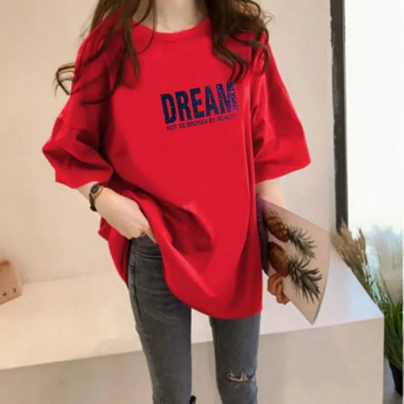 women fashion blouses 2022 short sleeves top oversized T-shirt summer clothes for women Overalls for y2k clothes off white top
women fashion blouses 2022 short sleeves top oversized T-shirt summer clothes for women Overalls for y2k clothes off white top