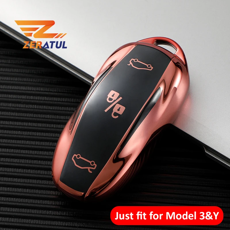 Soft TPU Car Key Case Cover For Tesla Mode 3 Model Y Remote Fob Shell Holder Keychain Protector Accessories 
Soft TPU Car Key Case Cover For Tesla Mode 3 Model Y Remote Fob Shell Holder Keychain Protector Accessories