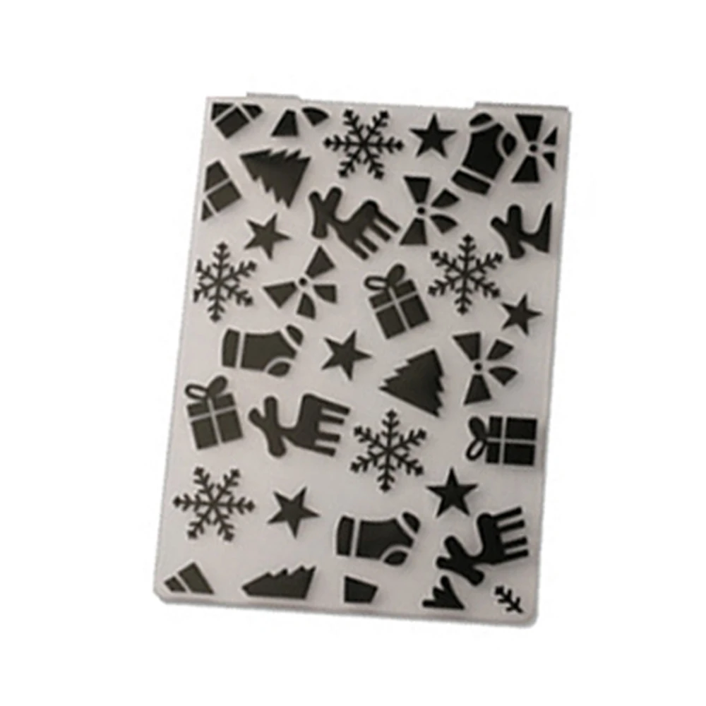 Gift Christmas Embossing folders Plastic Background Template for DIY Scrapbooking Crafts Making Photo Album Card Holiday Decor
Gift Christmas Embossing folders Plastic Background Template for DIY Scrapbooking Crafts Making Photo Album Card Holiday Decor