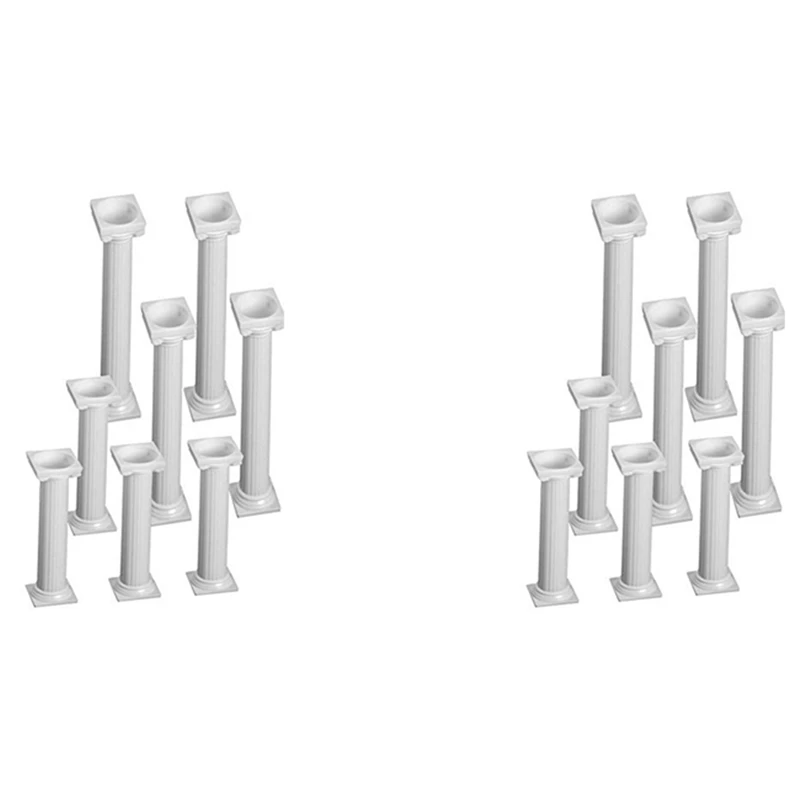 16Pcs White Small+Large Plastic Cake Pillars,Wedding Cake Pillars Stand,Fondant Cake Support Mold 
16Pcs White Small+Large Plastic Cake Pillars,Wedding Cake Pillars Stand,Fondant Cake Support Mold