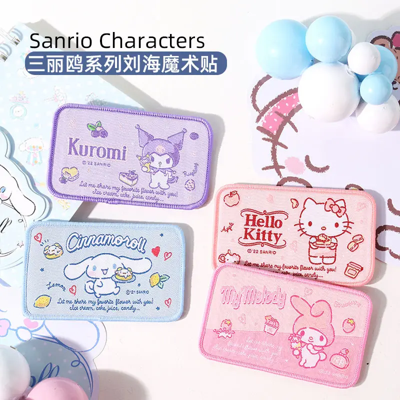 Kawaii Sanriod Anime Hobby Mymelody Kuromi Cinnamoroll Kitty Cartoon Cute Bangs Velcro Sticky Hair Artifact Fixed Magic Sticker
Kawaii Sanriod Anime Hobby Mymelody Kuromi Cinnamoroll Kitty Cartoon Cute Bangs Velcro Sticky Hair Artifact Fixed Magic Sticker