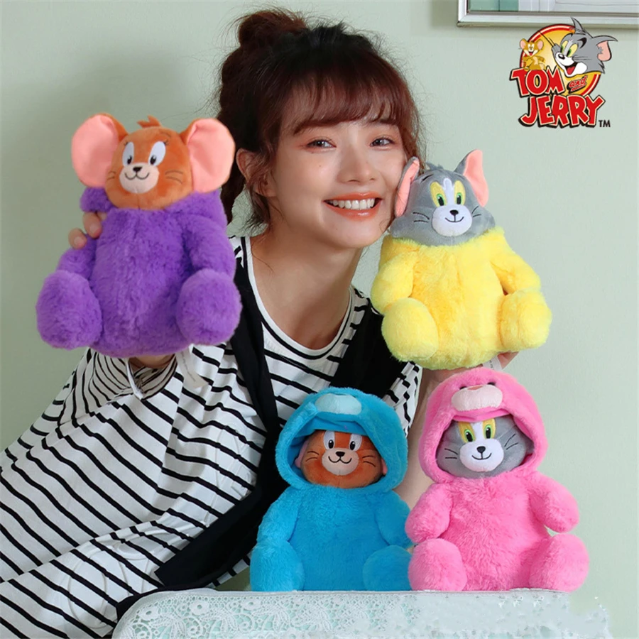 Free Shipping Original Tom and Jerry Plush Toy Cosplay Bear Cartoon Movie Cat Mouse Plushies Stuffed Animals Doll Toys Gift
Free Shipping Original Tom and Jerry Plush Toy Cosplay Bear Cartoon Movie Cat Mouse Plushies Stuffed Animals Doll Toys Gift