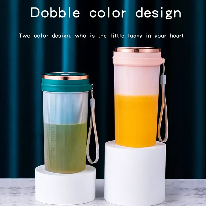 Portable Mini Electric Juicer USB Rechargeable Handheld Smoothie Blender Fruit Mixers Food Milkshake Juice Maker Machine
Portable Mini Electric Juicer USB Rechargeable Handheld Smoothie Blender Fruit Mixers Food Milkshake Juice Maker Machine