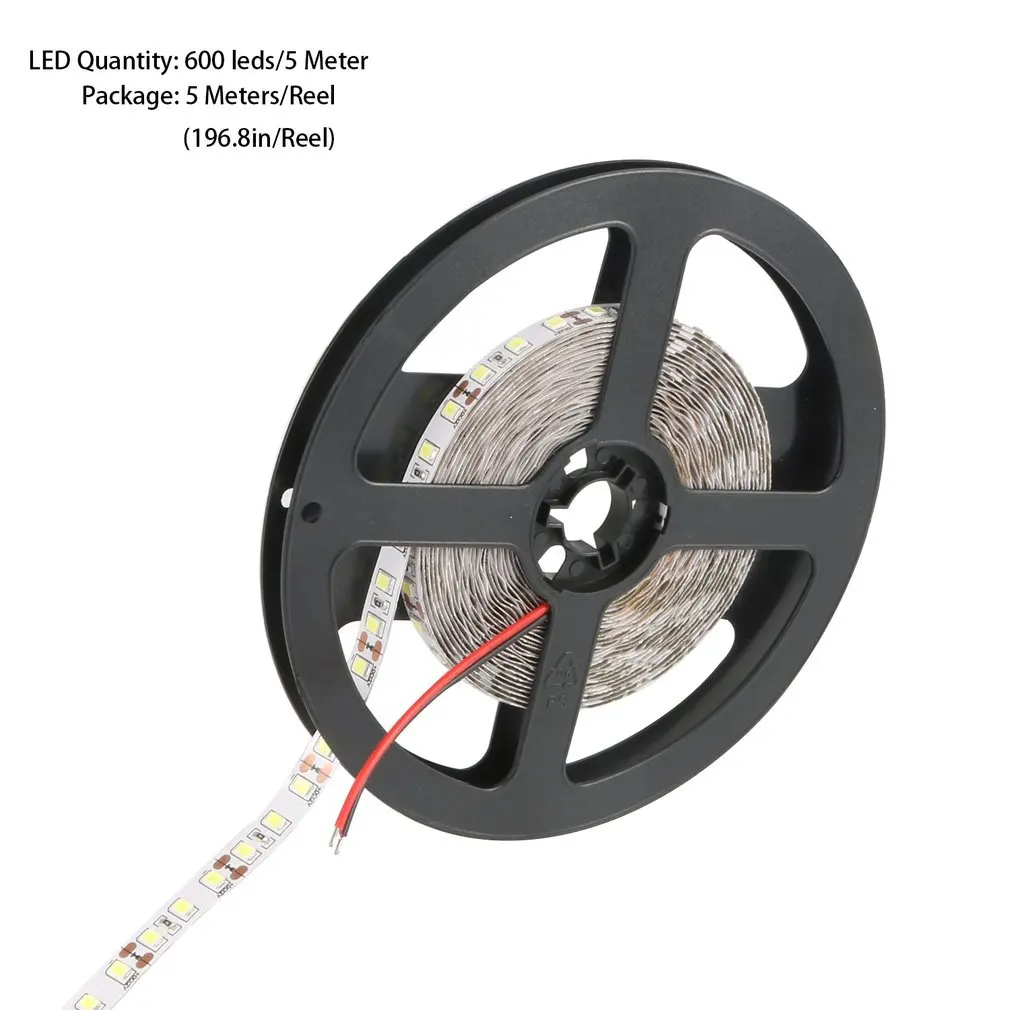 High Intensity 5M 16ft 3528 SMD Non-Waterproof 600 LEDs Flexible Light LED Sticky Strip 12V With Long life span 50,000+ hours
High Intensity 5M 16ft 3528 SMD Non-Waterproof 600 LEDs Flexible Light LED Sticky Strip 12V With Long life span 50,000+ hours