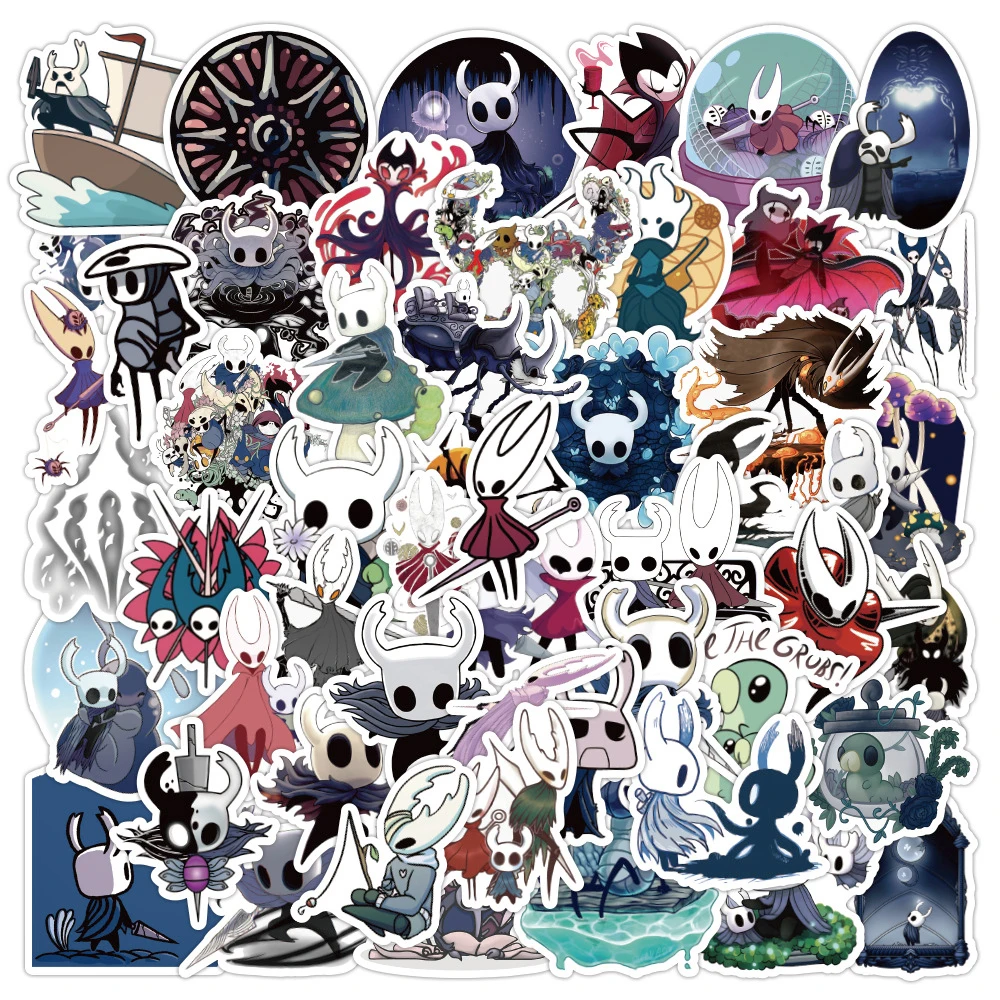 10/30/50pcs/piece Hollow Knight Game Decal Graffiti Stickers for Laptop Furniture Luggage Skateboards Computers Laptop Guitar
10/30/50pcs/piece Hollow Knight Game Decal Graffiti Stickers for Laptop Furniture Luggage Skateboards Computers Laptop Guitar