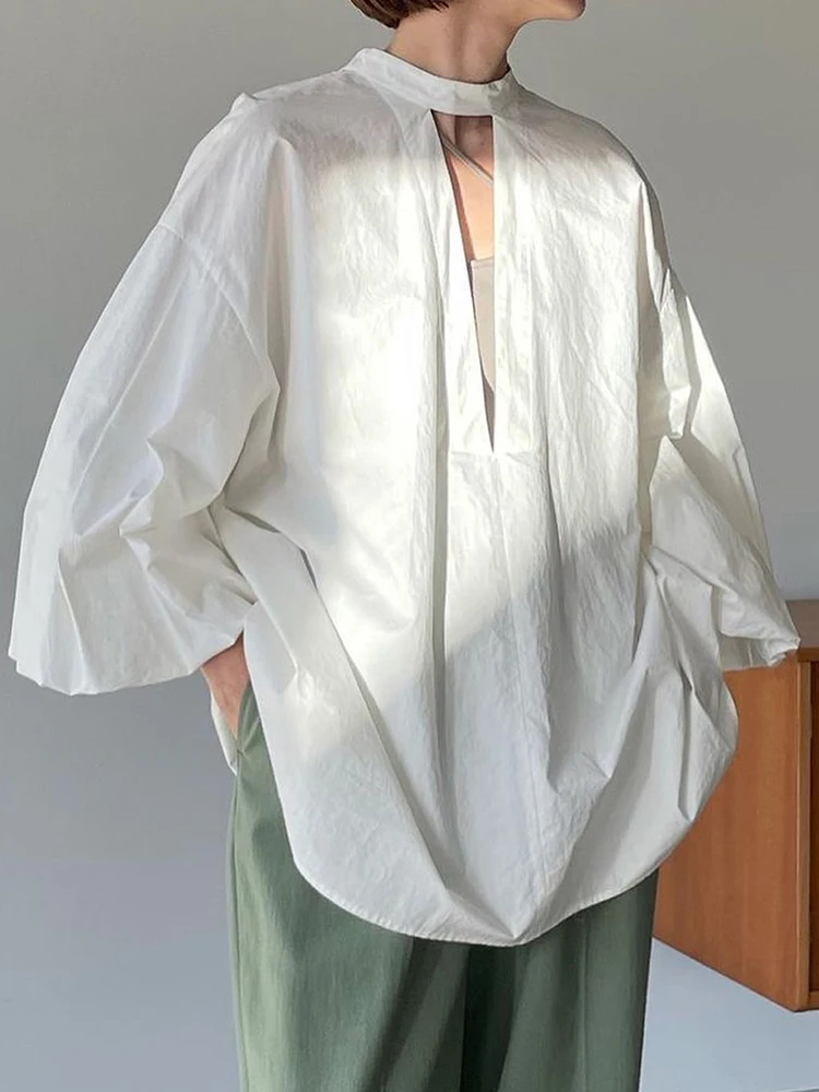 2022 New Spring Summer Women Loose Retro Puff Sleeve White Blouse Japan Style Elegant Temperament Shirts Tops Femme
2022 New Spring Summer Women Loose Retro Puff Sleeve White Blouse Japan Style Elegant Temperament Shirts Tops Femme
