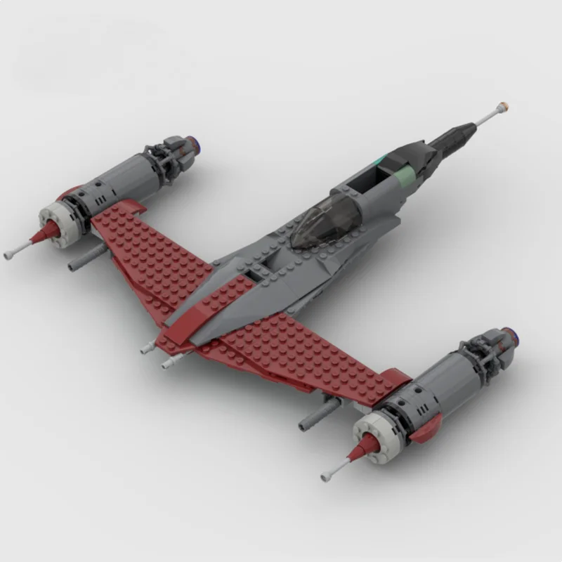 MOC-69655 298Pcs Star Plan Series N2-B Starfighters Naboo Starfighter The Bastard Ver Building Blocks Assemble DIY Bricks Toys 
MOC-69655 298Pcs Star Plan Series N2-B Starfighters Naboo Starfighter The Bastard Ver Building Blocks Assemble DIY Bricks Toys
