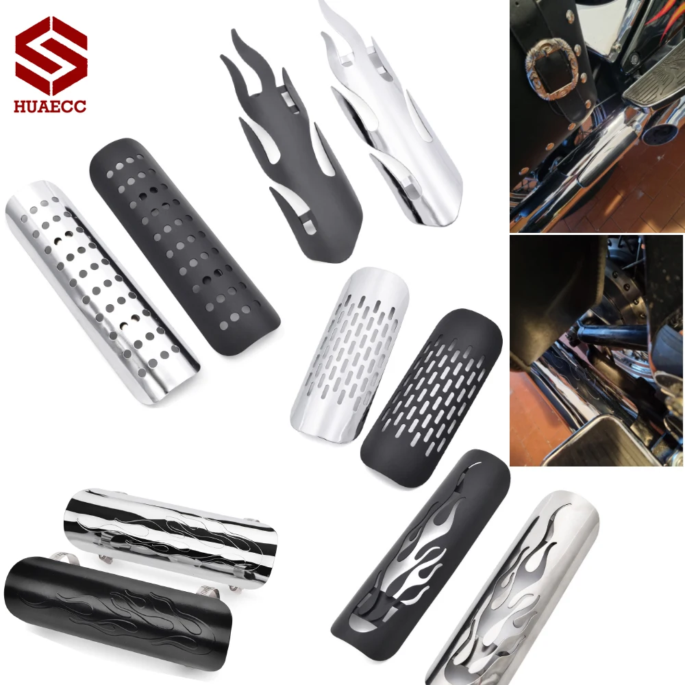 Motorcycle Chrome Exhaust Muffler Pipe Heat Shield Cover Guard For Harley Dyna Cruiser Road King Softail Sportster etc moto
Motorcycle Chrome Exhaust Muffler Pipe Heat Shield Cover Guard For Harley Dyna Cruiser Road King Softail Sportster etc moto