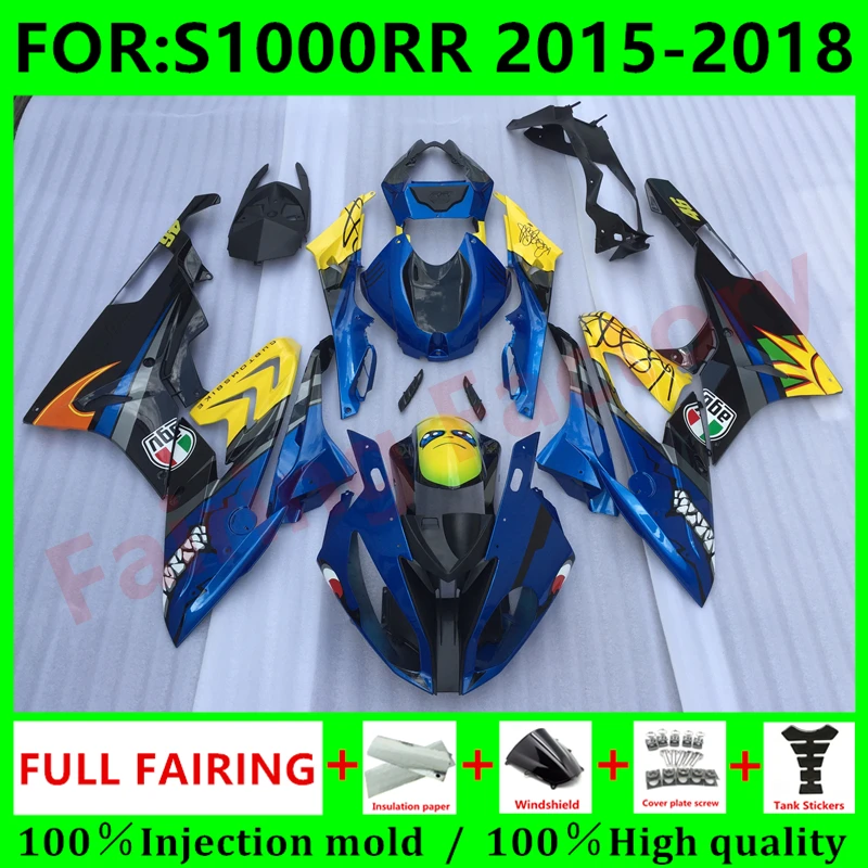 Новый комплект обтекателей для мотоцикла ABS, подходит для S1000RR S 1000 RR S1000 RR 2015 2016 2017 2018
Новый комплект обтекателей для мотоцикла ABS, подходит для S1000RR S 1000 RR S1000 RR 2015 2016 2017 2018