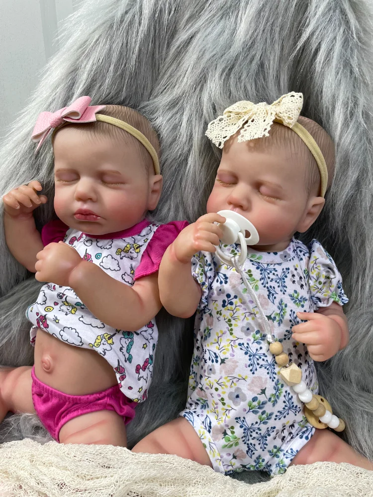 20 дюймов Reborn Lou loutwins полное тело виниловая моющаяся новорожденная Спящая Гибкая 3D кожа тон с видимыми венами кукла
20 дюймов Reborn Lou loutwins полное тело виниловая моющаяся новорожденная Спящая Гибкая 3D кожа тон с видимыми венами кукла